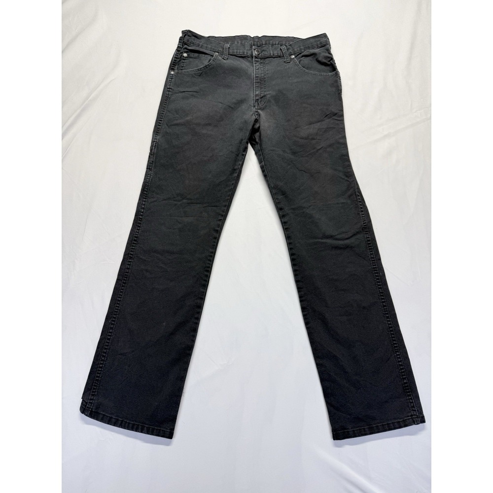 Dickies Black Denim Jeans 34x32 Straight Leg 5-pocket‎ Workwear Casual